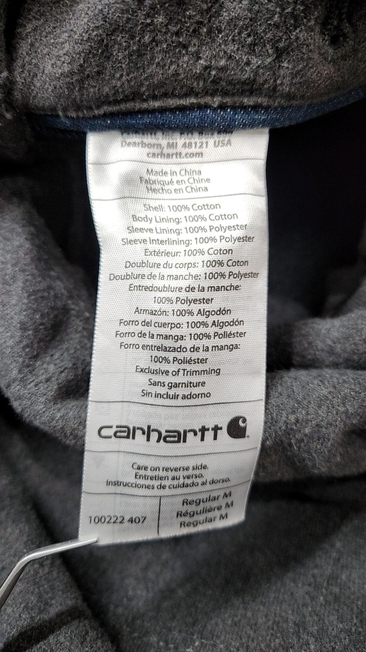 칼하트(CARHARTT) 데님/트러커 재킷 M