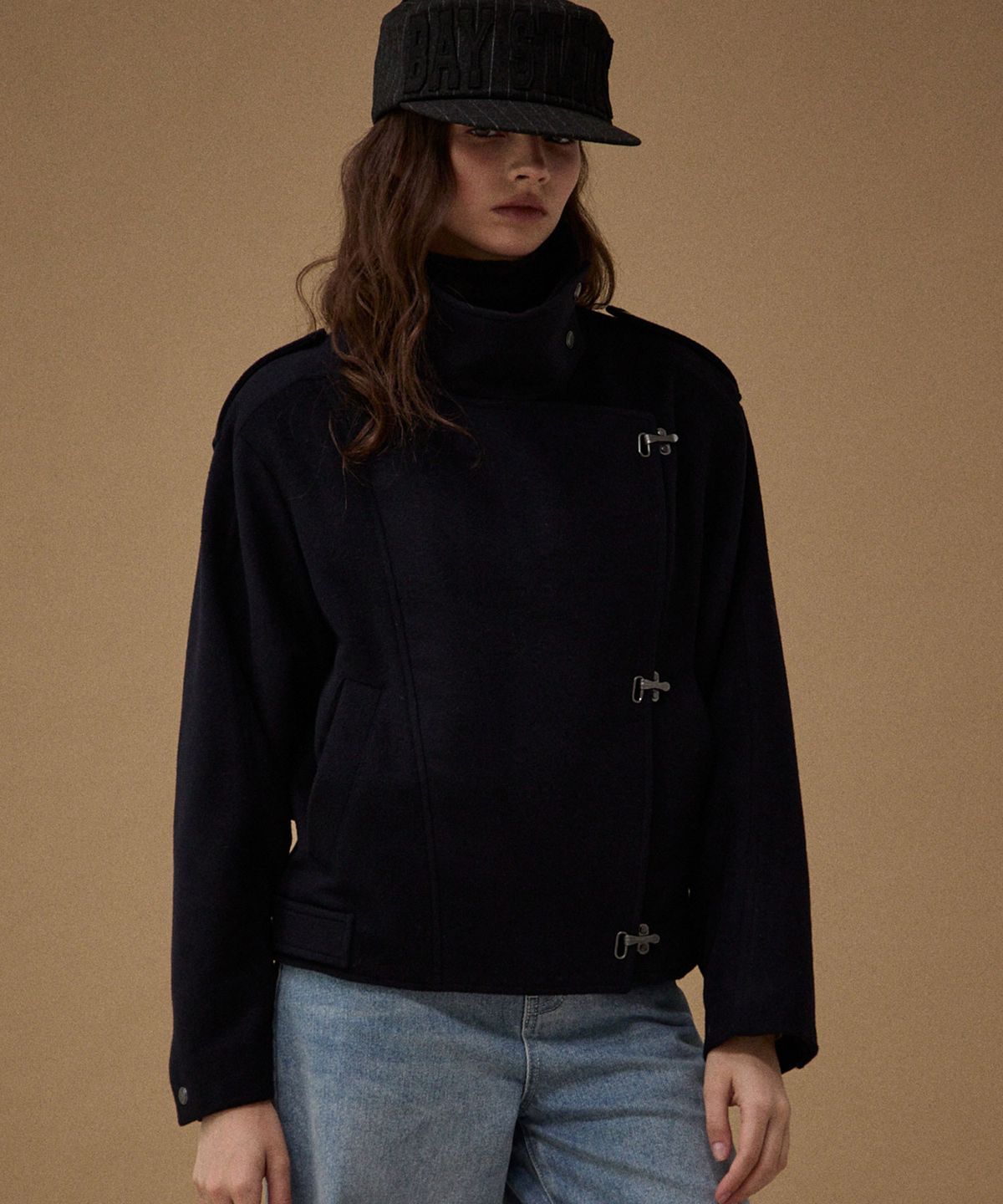 펜필드(PENFIELD) [PF]울 덱 라이더 자켓_FS4WJ001