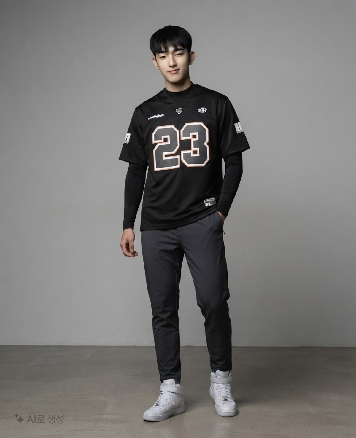 암드(ARMED) ARMED 23 저지 티셔츠 [블랙] XL