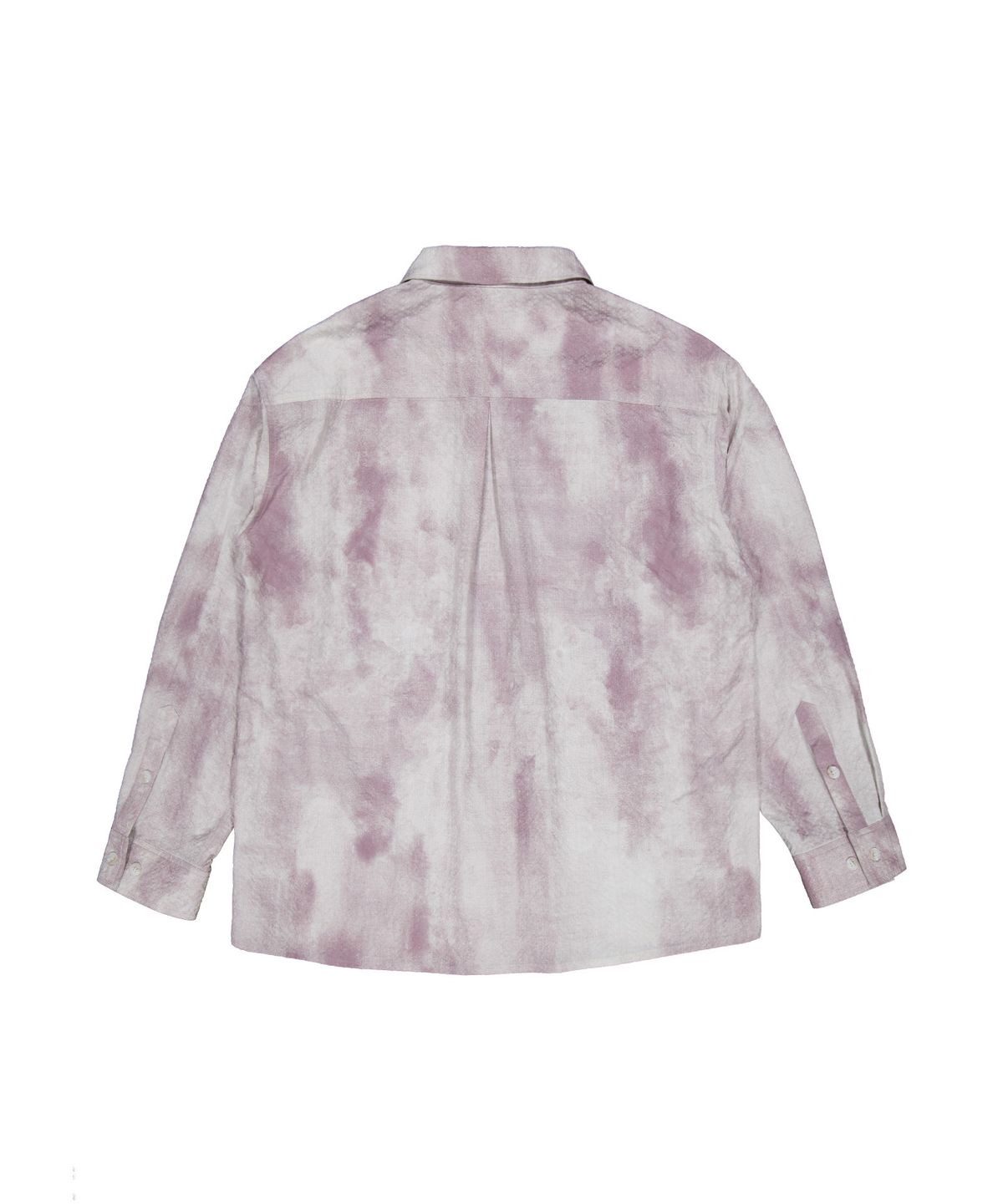 몰트선셋(MOLTSUNSET) Blur Marble Washing Shirt -Grayish Mauve