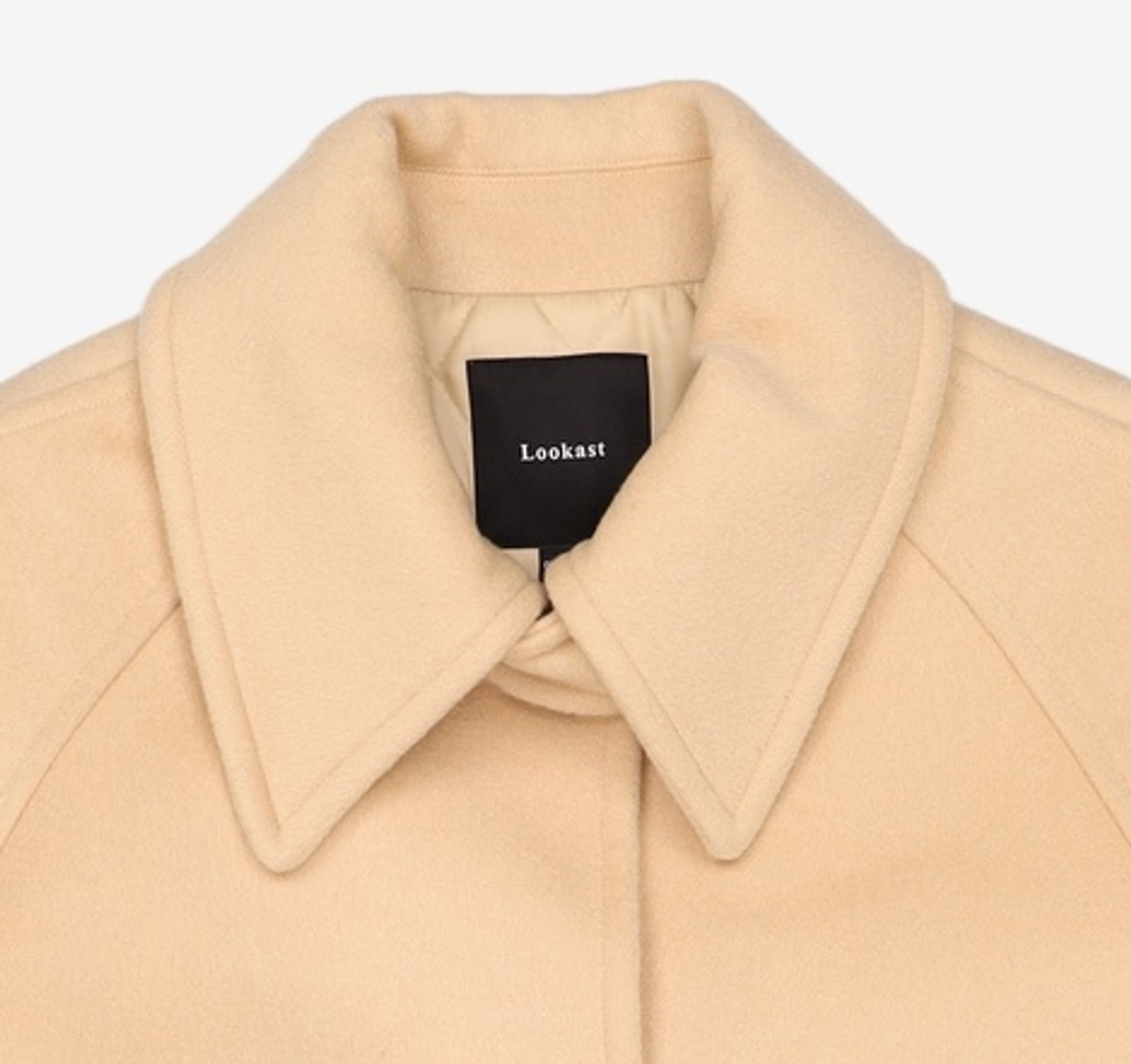 룩캐스트(LOOKAST) 버터 마리 하프 울 코트 / BUTTER MARY HALF WOOL COAT OS