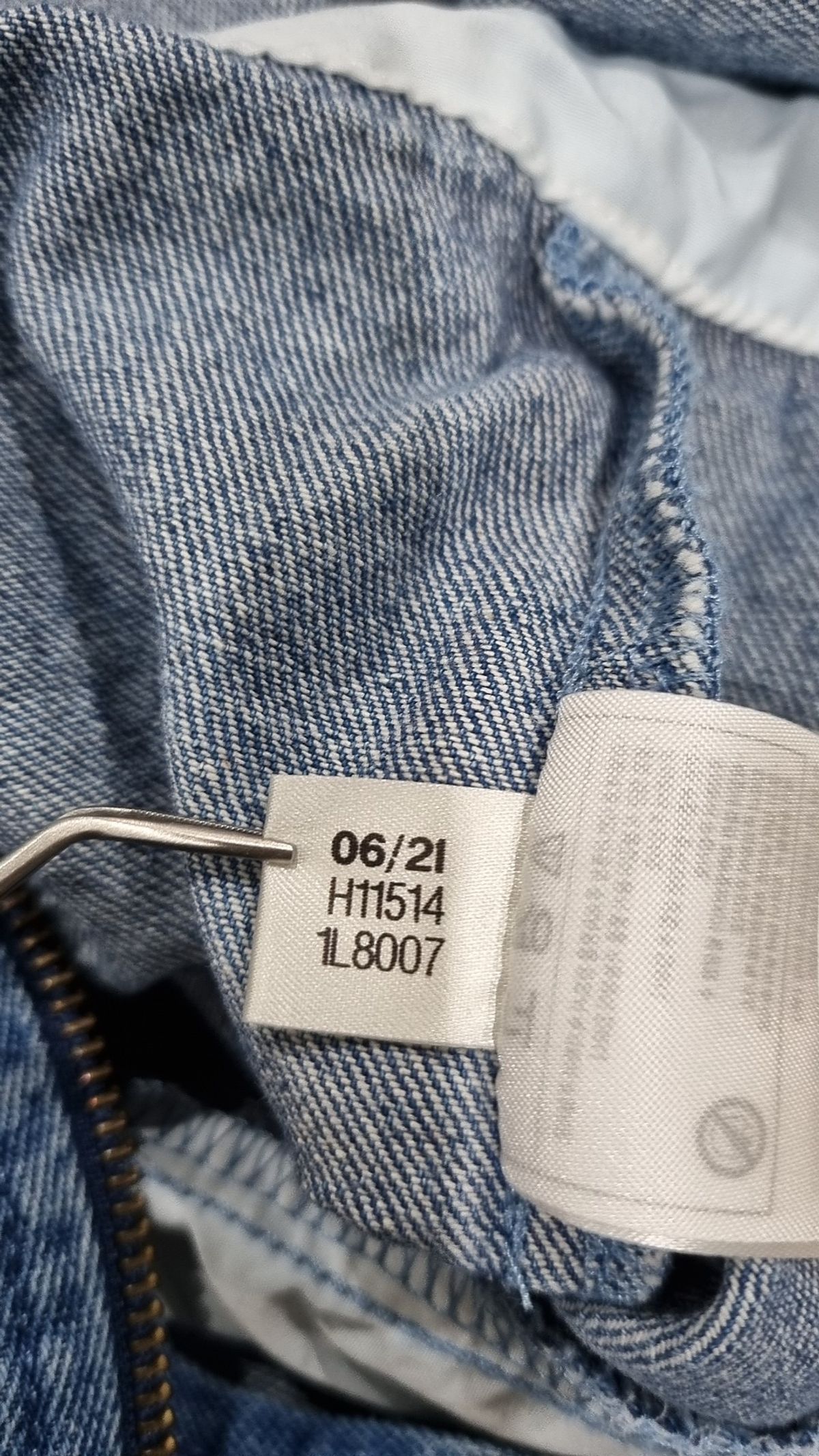 아디다스(ADIDAS) 데님 점프수트 W - 블루 / H11514 XXS