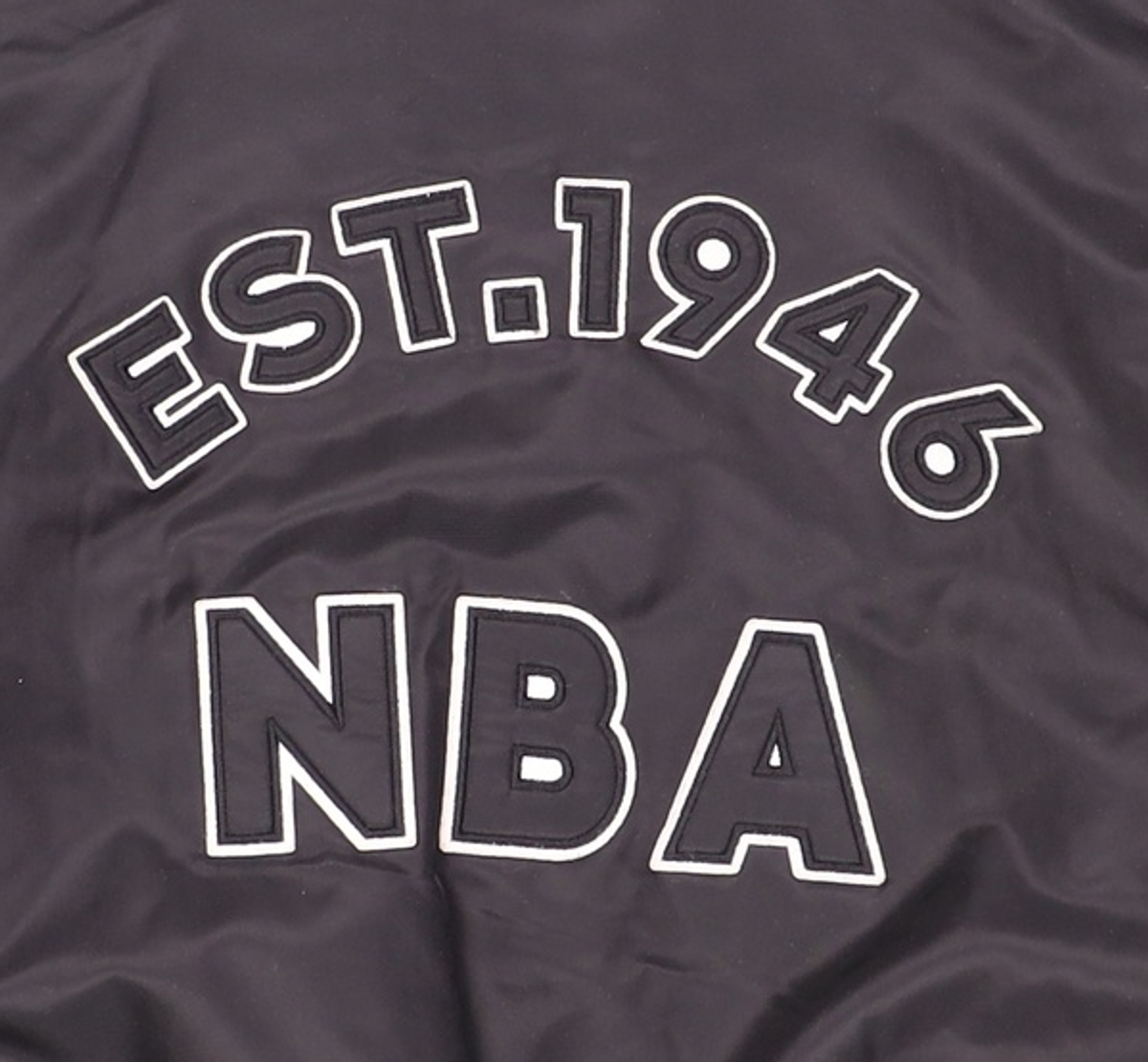 엔비에이 키즈(NBA KIDS) 약패딩 카라 MA1 점퍼(K233JP110P) 블랙 120