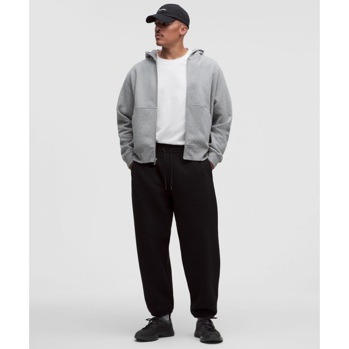 룰루레몬(LULULEMON) 멘즈 스테디 스테이트 SuperLoft 풀집 후디