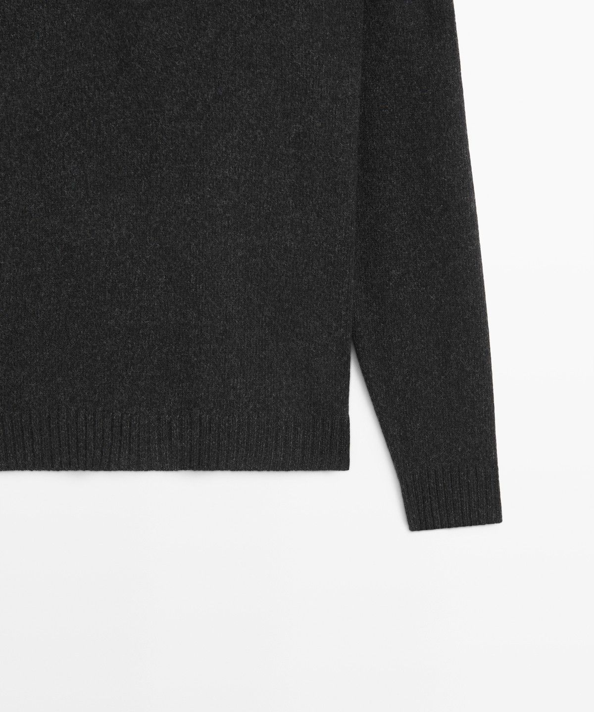 마시모두띠(MASSIMO DUTTI) 100% 울 니트 폴로넥