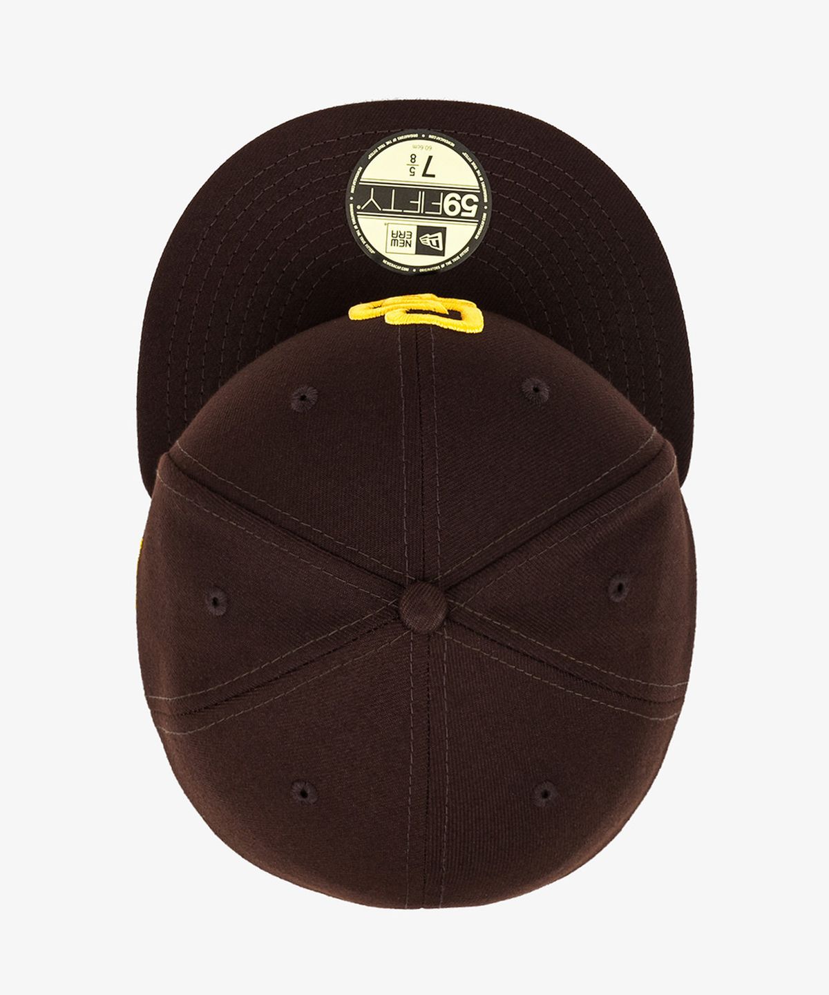 뉴에라(NEW ERA) MLB 어센틱 샌디에이고 파드리스 피티드캡 게임 브라운 70538424