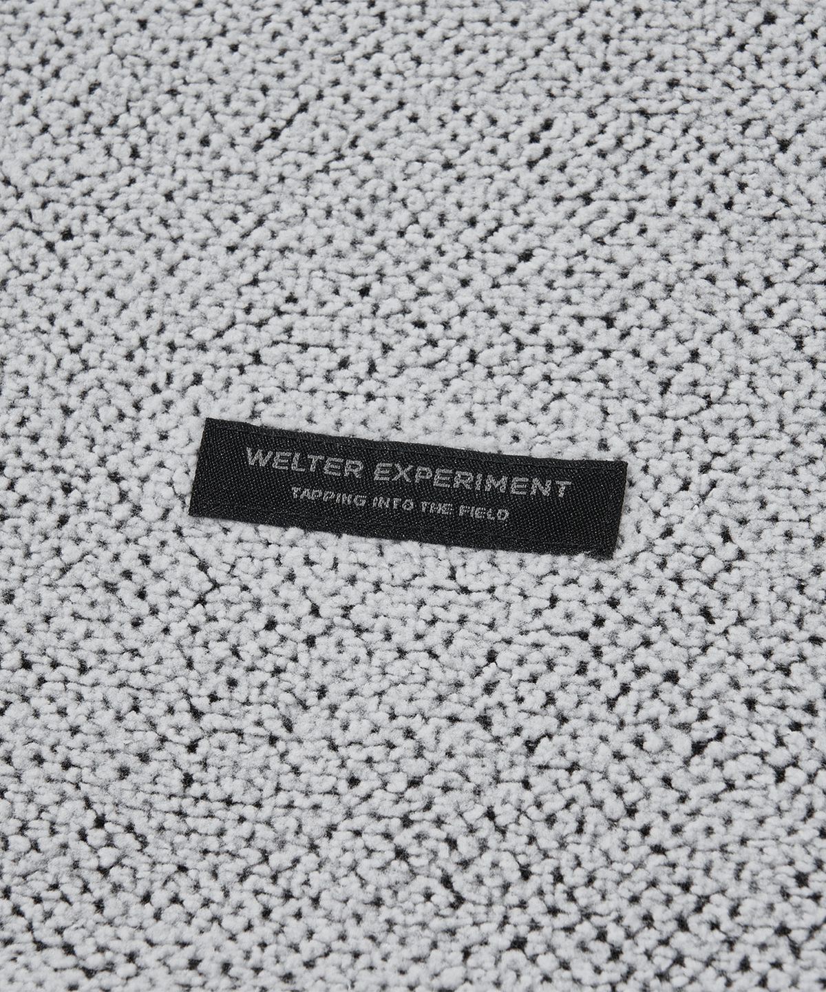 웰터 익스페리먼트(WELTER EXPERIMENT) 파이썬 플리스 풀오버 후디 화이트