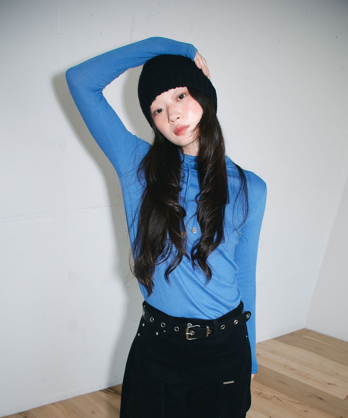 소르디(SORDI) Monet Turtleneck_light blue