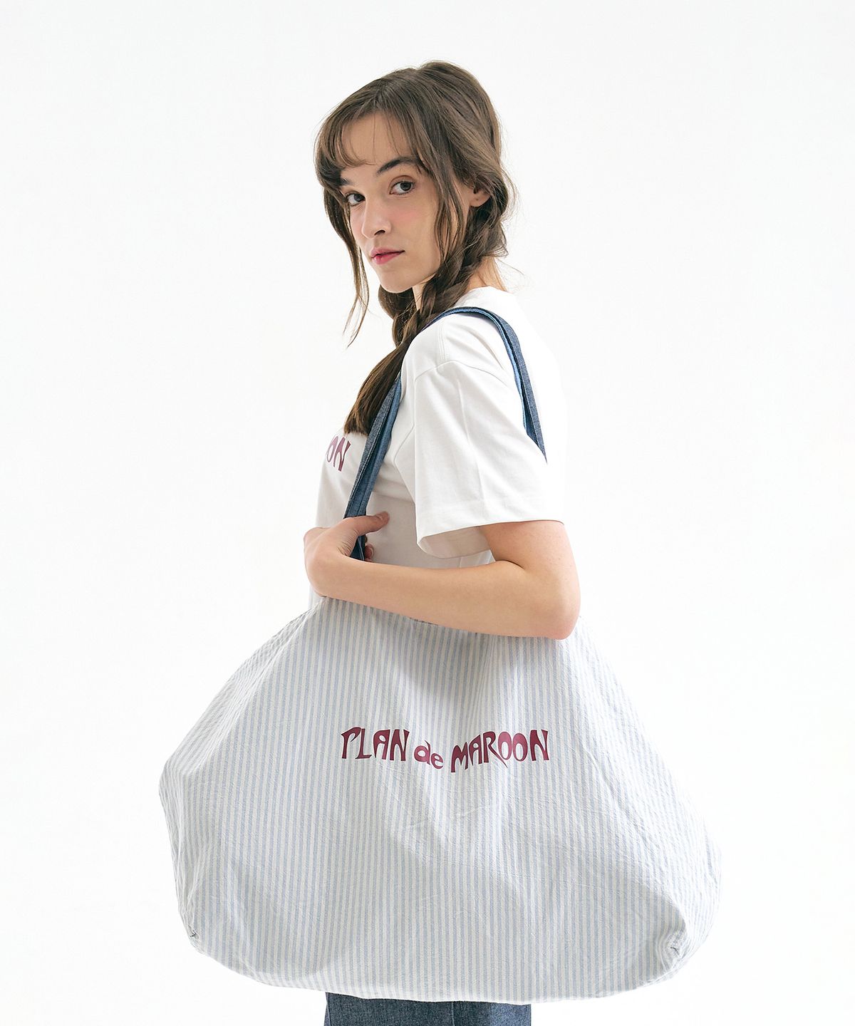 플랑 드 마룬(PLAN DE MAROON) REVERSIBLE BIG BAG