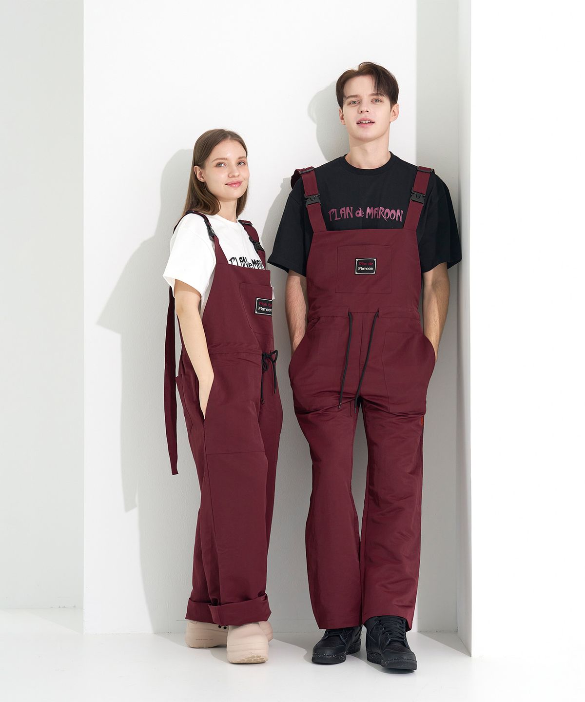 플랑 드 마룬(PLAN DE MAROON) WINDBREAKER OVERALL_MAROON