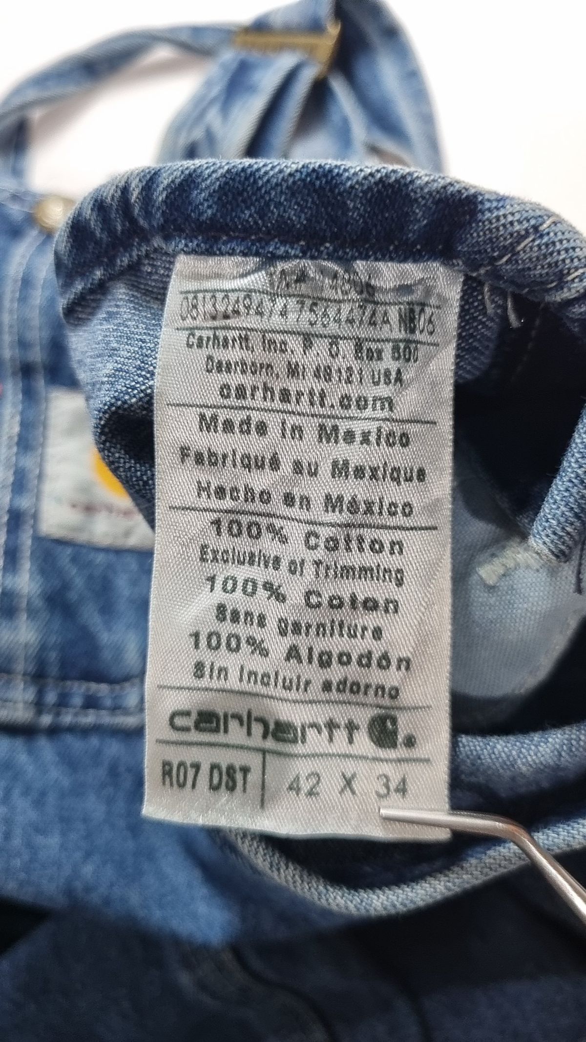 칼하트(CARHARTT) 오버올 42