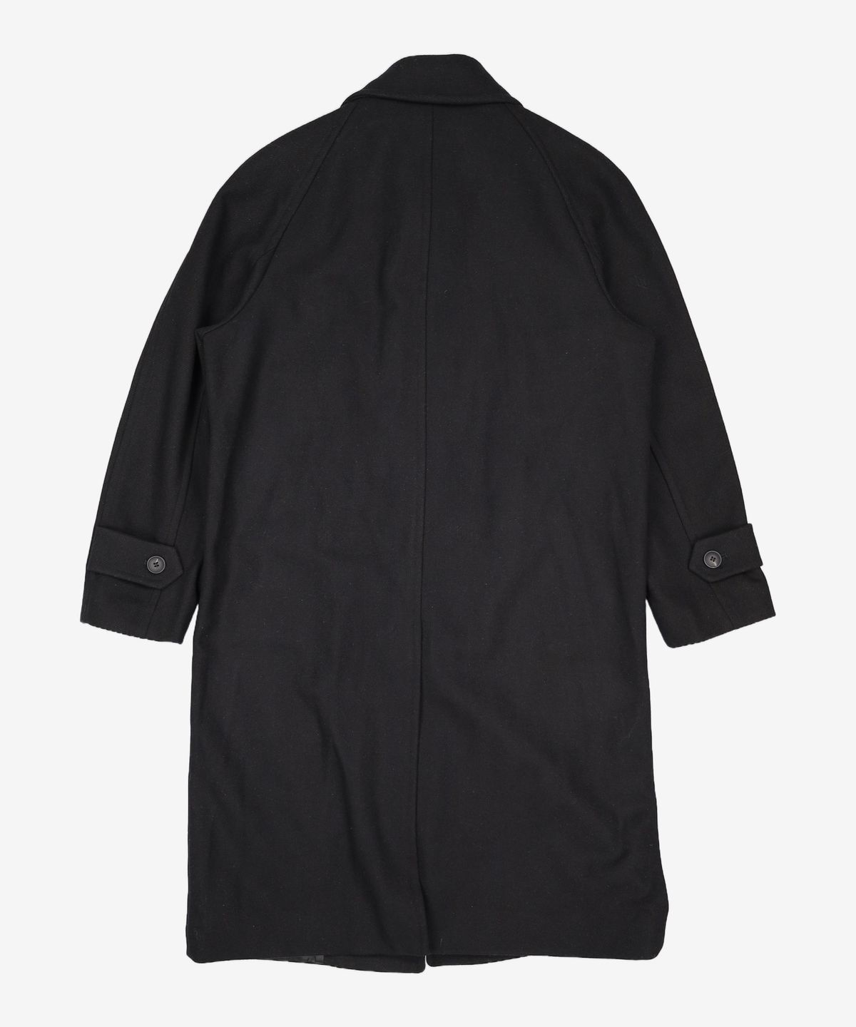 에스티코(STCO) 미니멀 발마칸 WOOL 코트_블랙 (오버핏) M