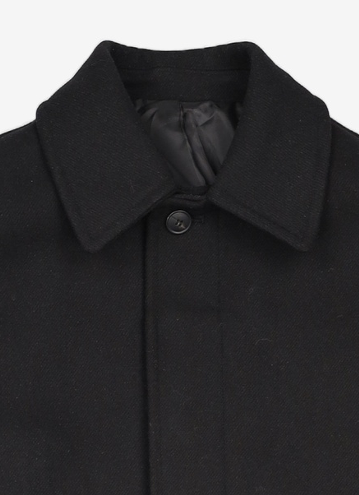 에스티코(STCO) 미니멀 발마칸 WOOL 코트_블랙 (오버핏) M