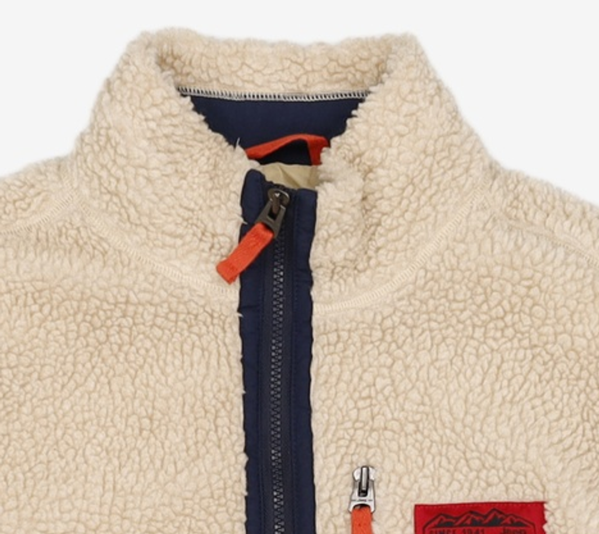 지프(JEEP) Small M-logo Fleece Zip-Up 100