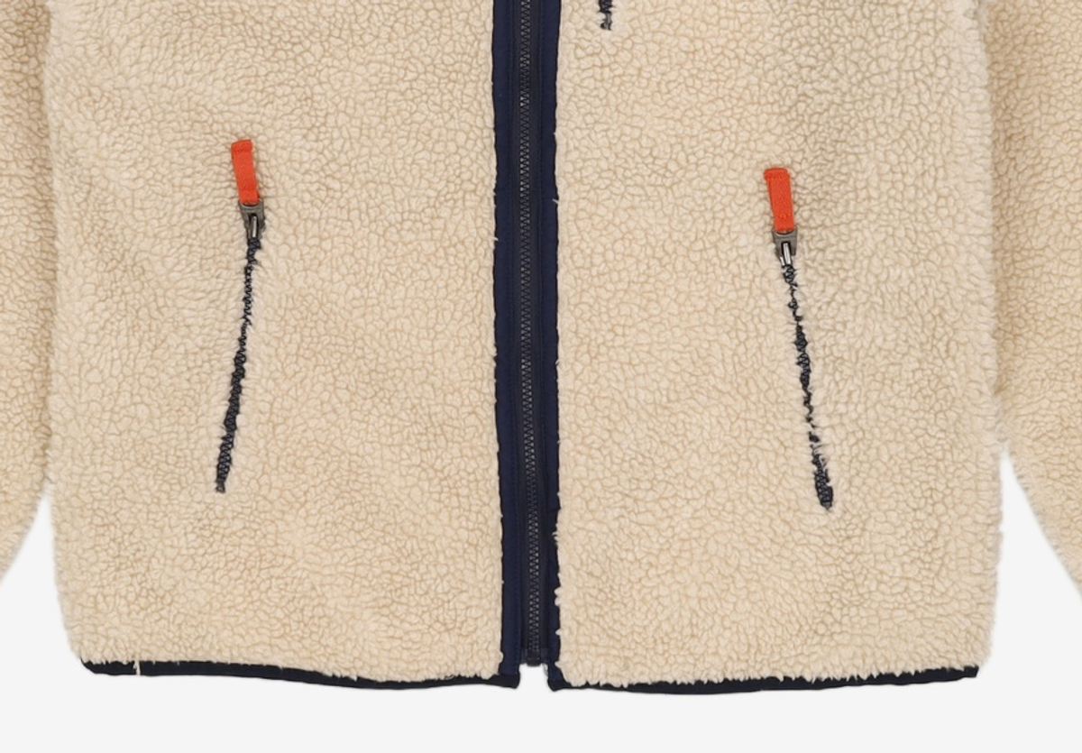 지프(JEEP) Small M-logo Fleece Zip-Up 100