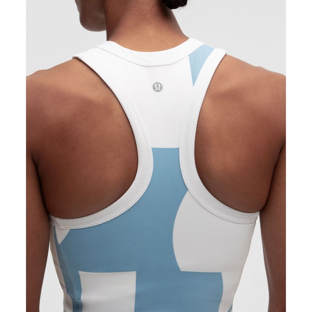 룰루레몬(LULULEMON) 하이넥 레이서백 테니스 탱크탑 *트림