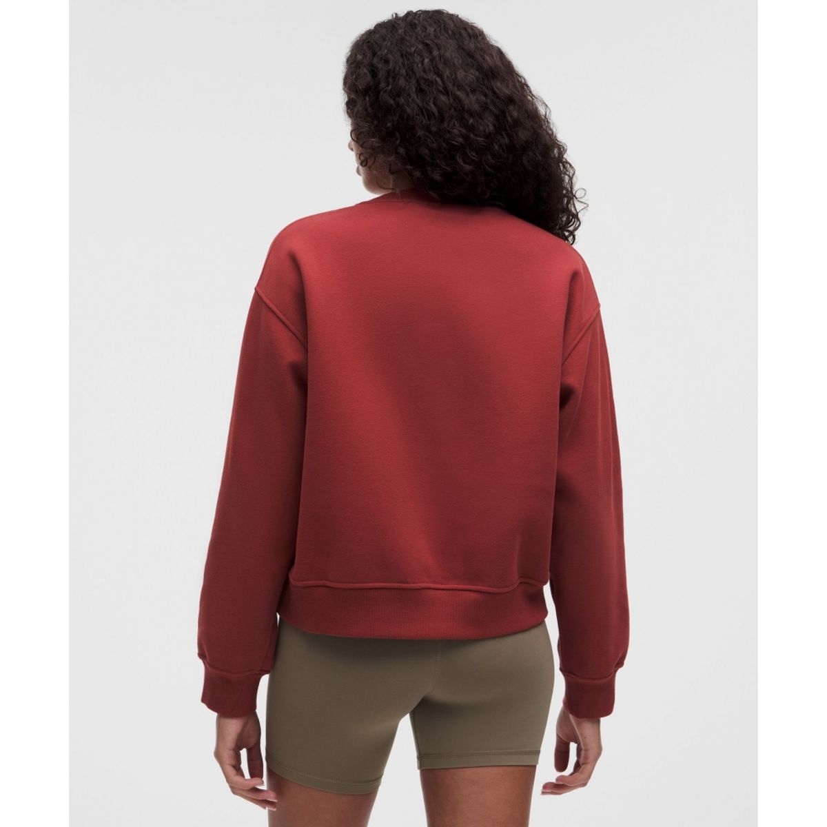 룰루레몬(LULULEMON) 우먼스 스테디 스테이트 SuperLoft 크루