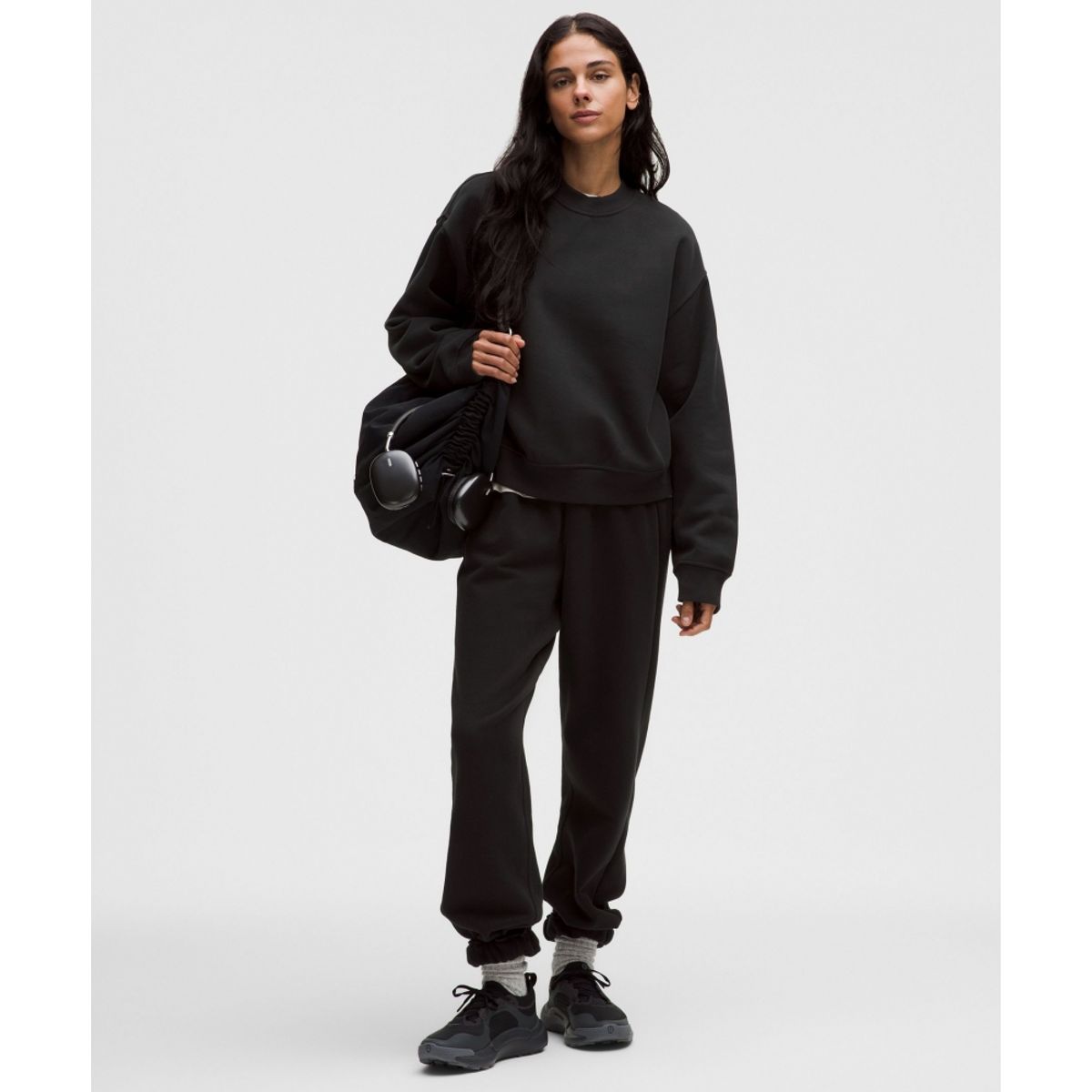 룰루레몬(LULULEMON) 우먼스 스테디 스테이트 SuperLoft 크루