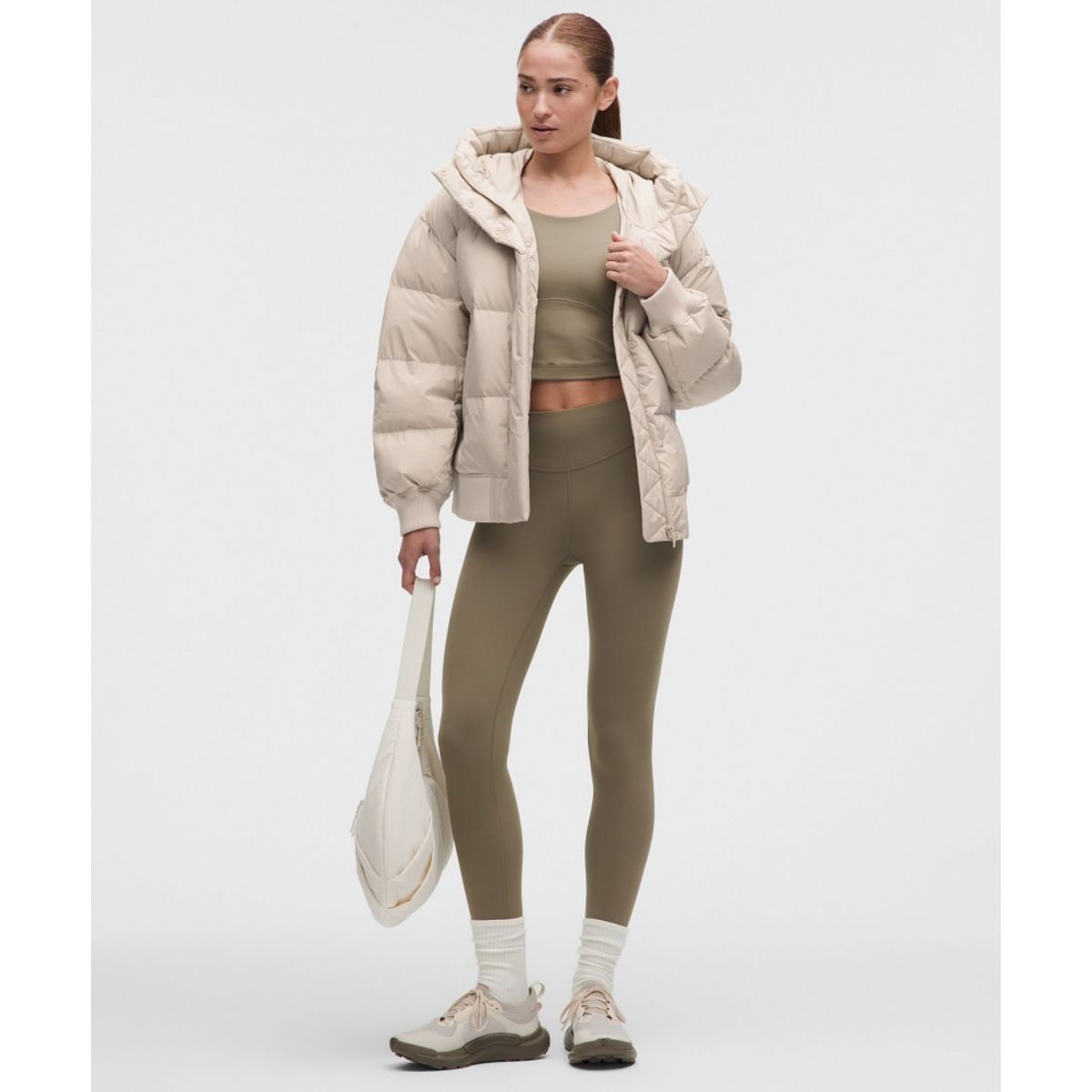 룰루레몬(LULULEMON) 우먼스 원더 퍼프 보머 후디
