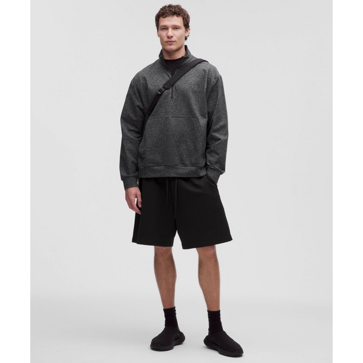 룰루레몬(LULULEMON) 헤비웨이트 소프트 저지 하프집