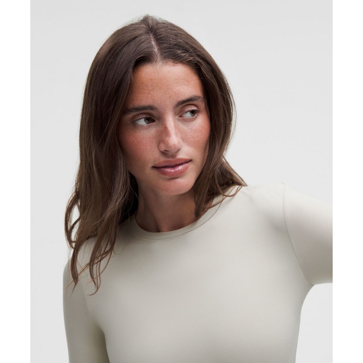 룰루레몬(LULULEMON) 원더모스트 Ultra Soft Nulu 크루넥 롱슬리브 셔츠