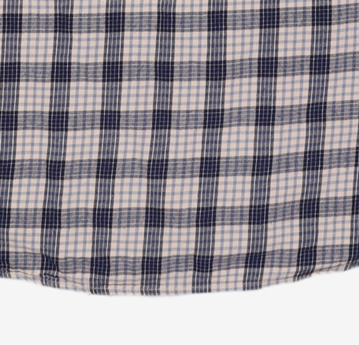 어반드레스(AVANDRESS) Alton Overfit Check Shirt BLUE M