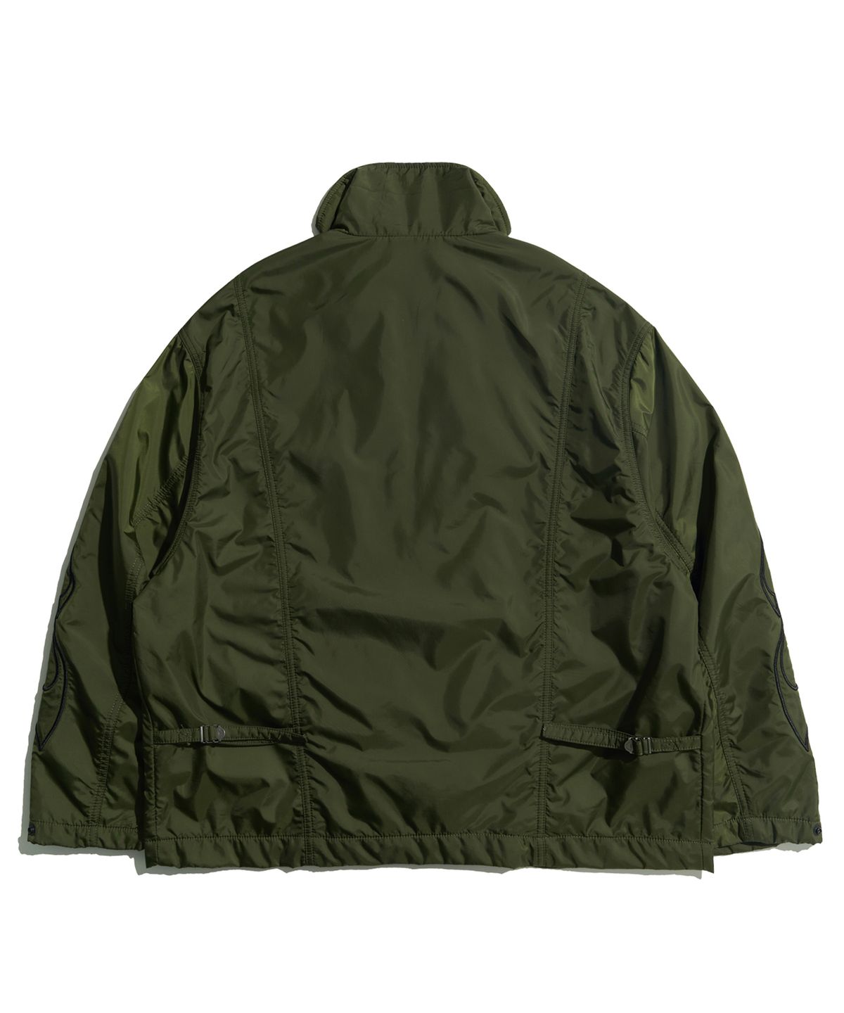 미드업데이트(MIDUPDATE) No.66 Vintage Biker Windbreaker_GRN