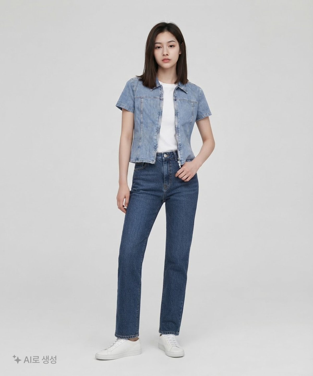 자라(ZARA) 데님/트러커 재킷 M