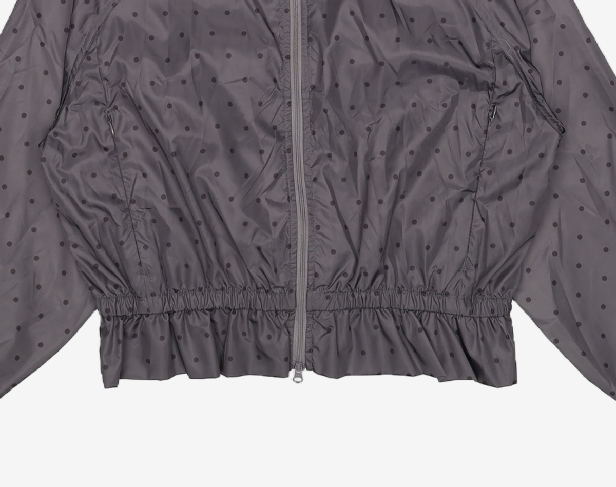 세컨모놀로그(SECONDMONO) Ruffle Dot Windbreaker FREE