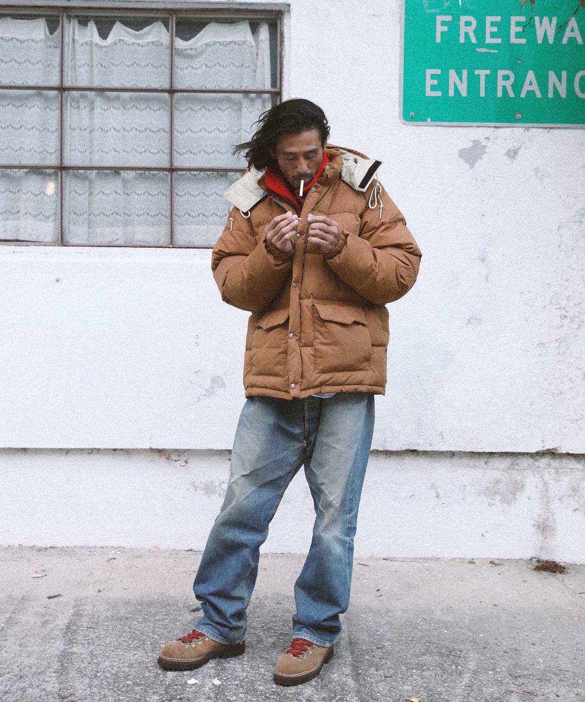 굿니스(GOODNIES) HERO. VINTAGE DOWN PARKA