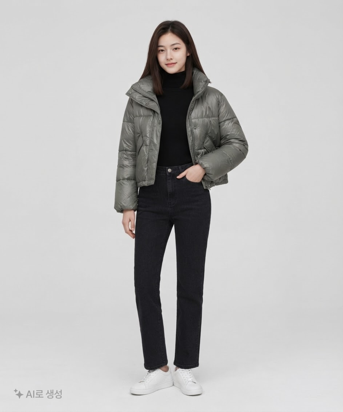 무신사 스탠다드(MUSINSA STANDARD) 숏 패딩/숏 헤비 아우터 S