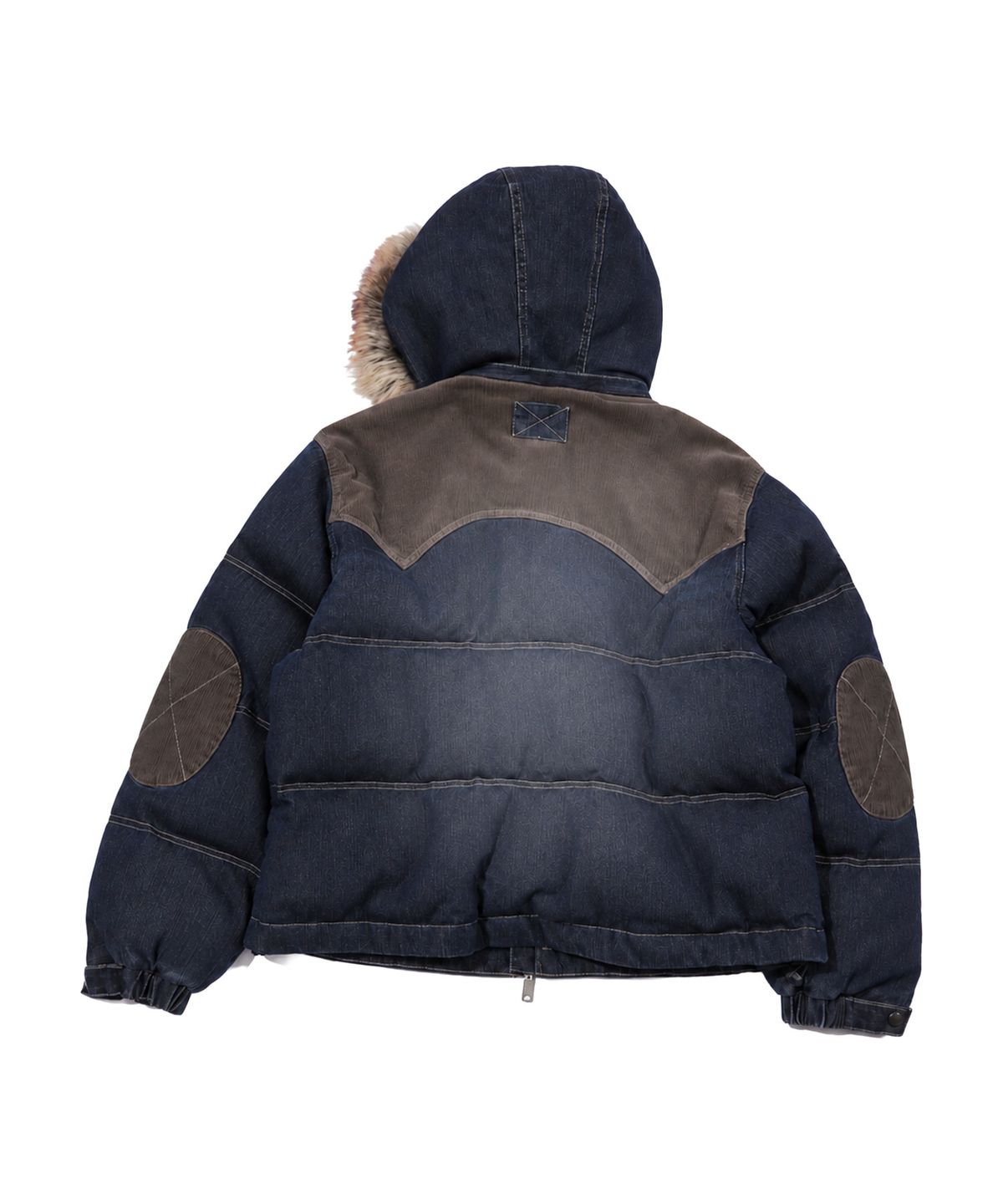 메인부스(MAINBOOTH) Vintage Western Puffer Jacket(INDIGO)