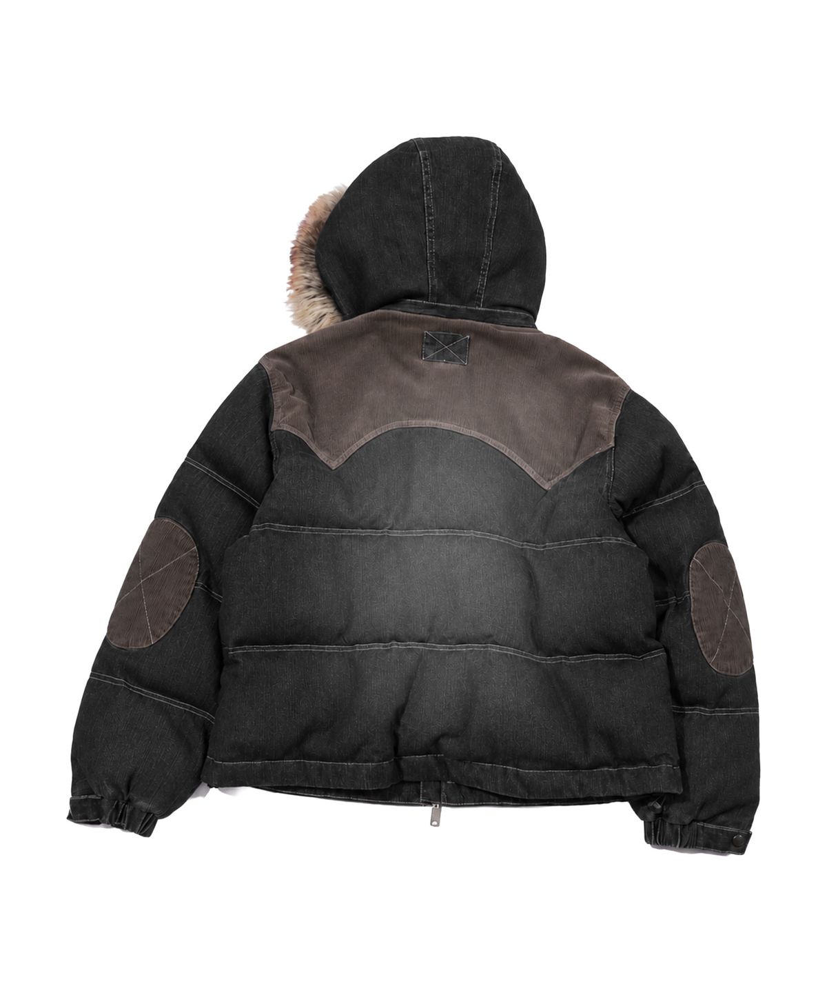 메인부스(MAINBOOTH) Vintage Western Puffer Jacket(BLACK)
