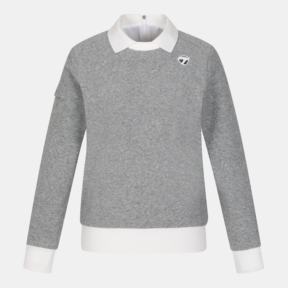 테일러메이드 어패럴(TAYLORMADE APPAREL) 26FW 여성 테리 조직 방풍 카라 티셔츠 TT6-74HG42-193