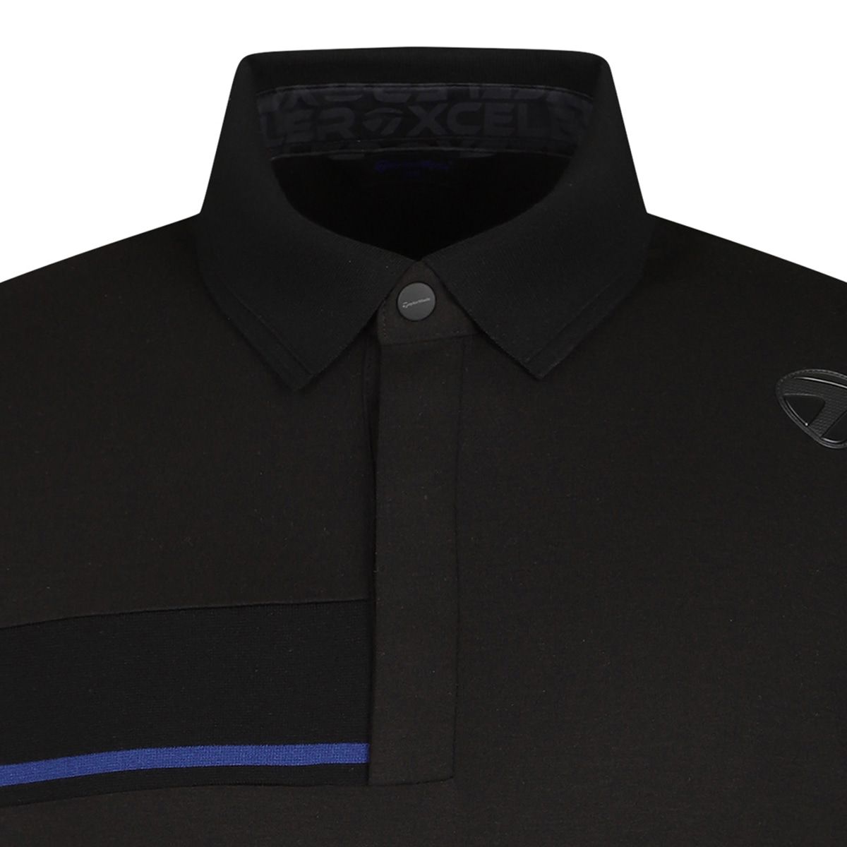 테일러메이드 어패럴(TAYLORMADE APPAREL) 26FW 남성 니트 컬러 블록 카라 티셔츠 TT6-32HG41-199