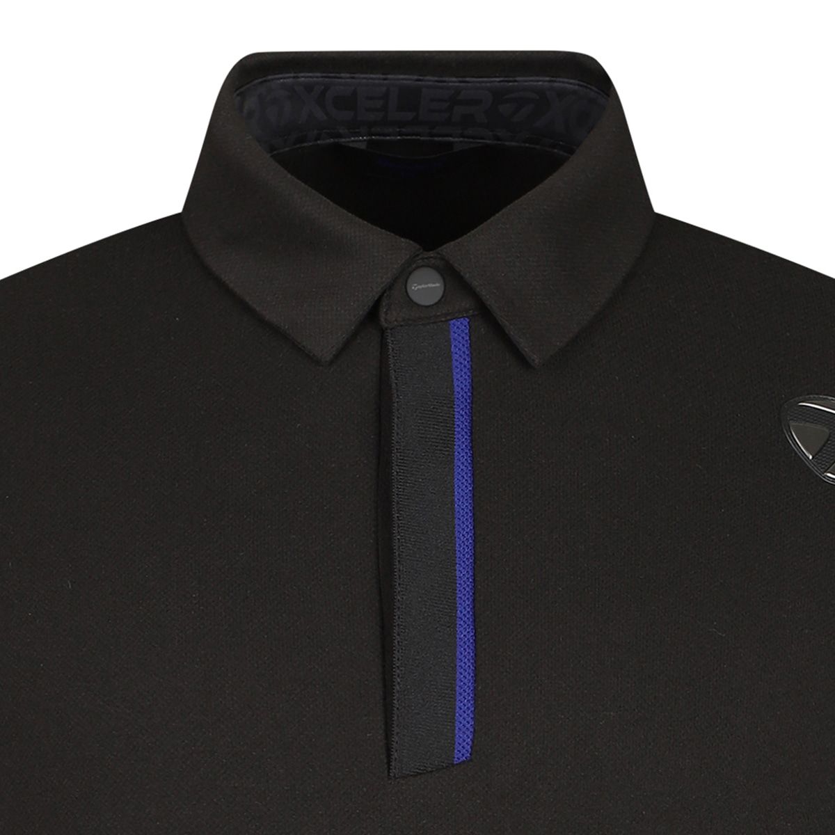 테일러메이드 어패럴(TAYLORMADE APPAREL) 26FW 남성 기모 단작 컬러 포인트 카라 티셔츠 TT6-34HG41-199