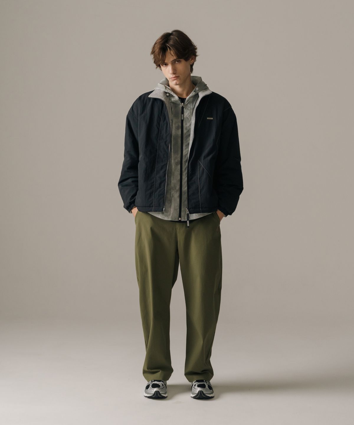 케이스위스(K-SWISS) 올코트 리버서블 플리스 자켓_1KSJKWV901BK