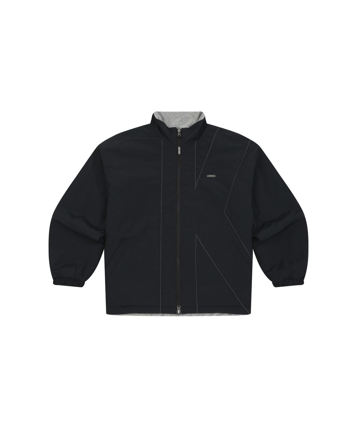 케이스위스(K-SWISS) 올코트 리버서블 플리스 자켓_1KSJKWV901BK