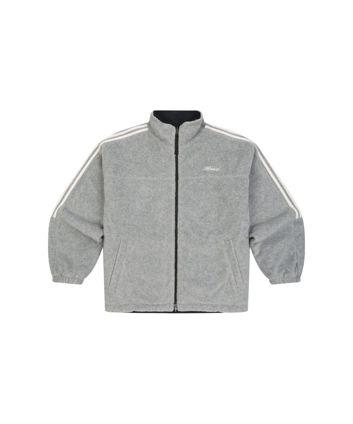 케이스위스(K-SWISS) 올코트 리버서블 플리스 자켓_1KSJKWV901BK