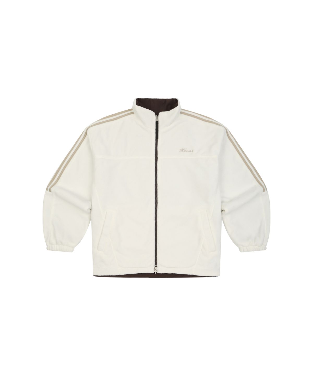케이스위스(K-SWISS) 올코트 리버서블 플리스 자켓_1KSJKWV901BR