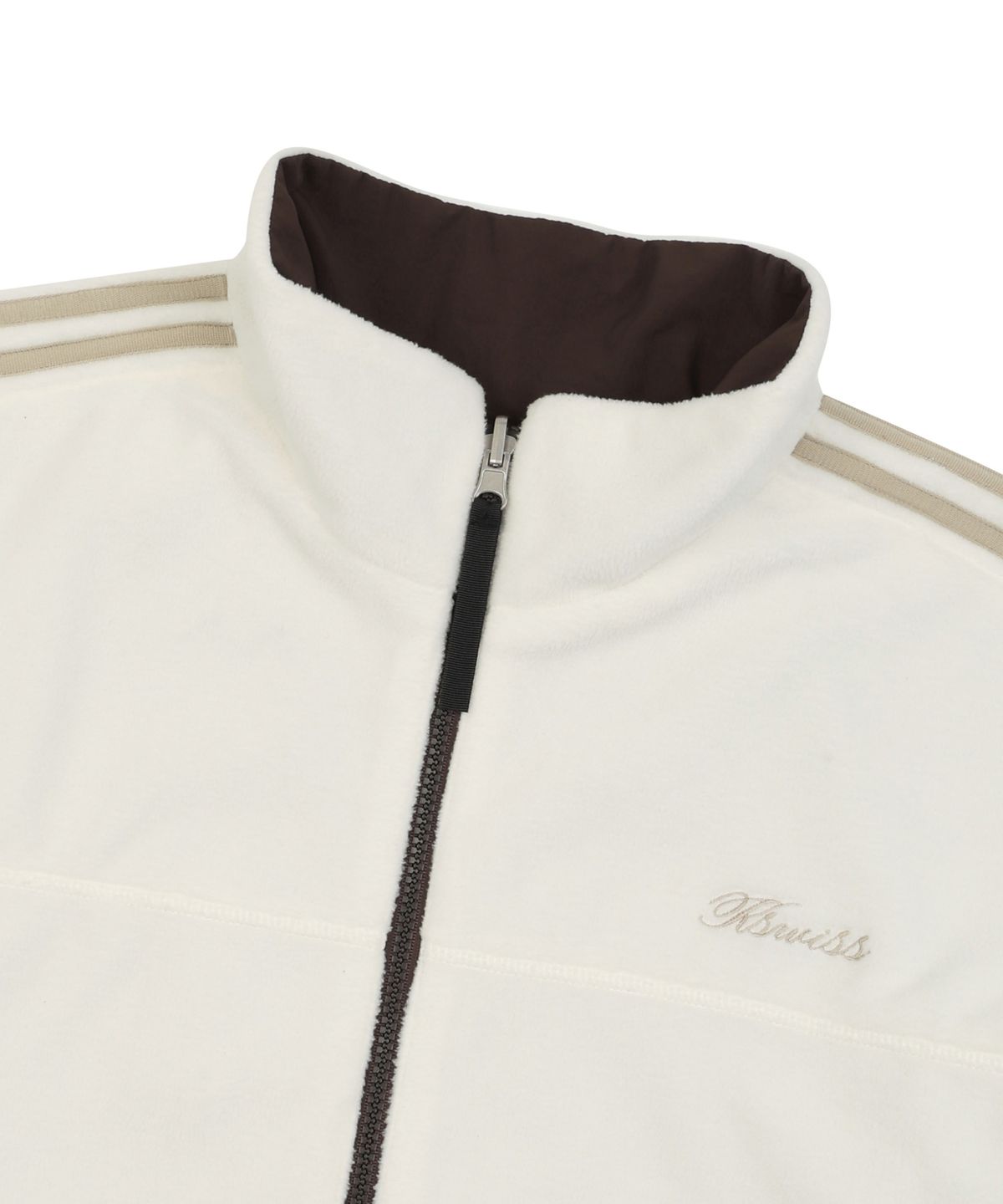 케이스위스(K-SWISS) 올코트 리버서블 플리스 자켓_1KSJKWV901BR