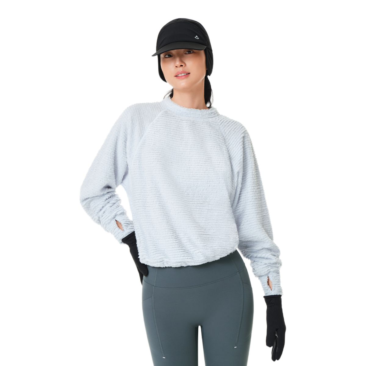 안다르(ANDAR) 에어리 퍼 메쉬 맨투맨