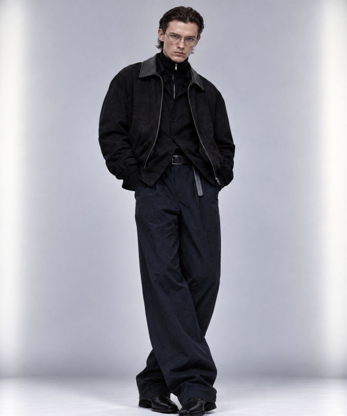 오디너리피플(ORDINARY PEOPLE) RE Athletic Classic Tech Pants [NAVY]