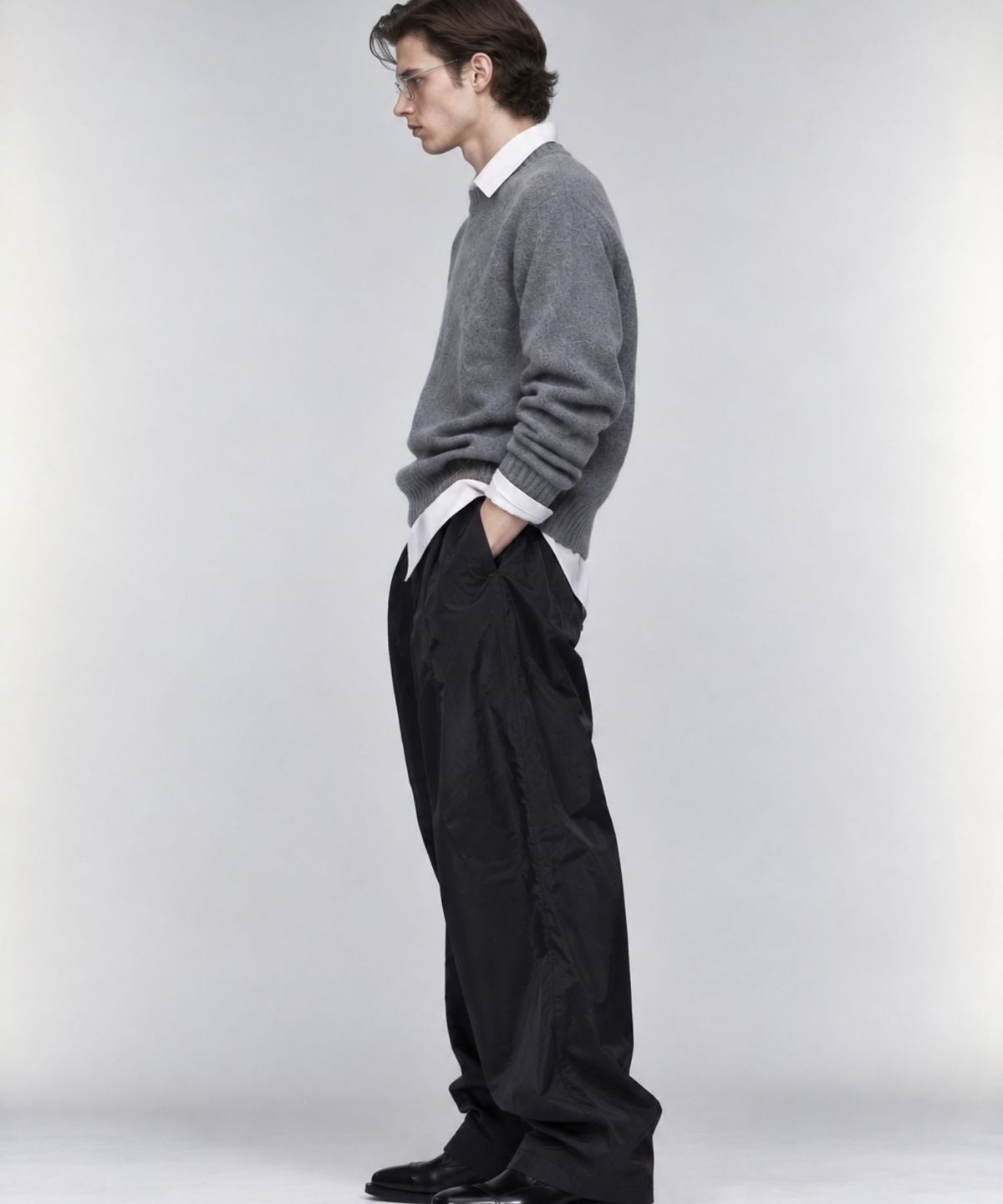 오디너리피플(ORDINARY PEOPLE) RE Athletic Classic Tech Pants [BLACK]