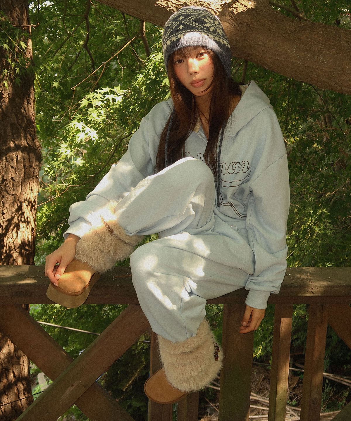 킬리만(KILLIMAN) Kimo Fur Leg Warmer Short (2Color)