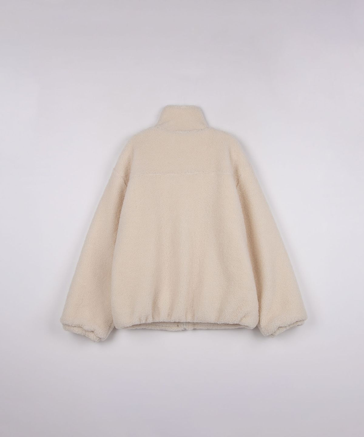 로라로라(ROLAROLA) TOGGLE FLEECE ZIP UP IVORY