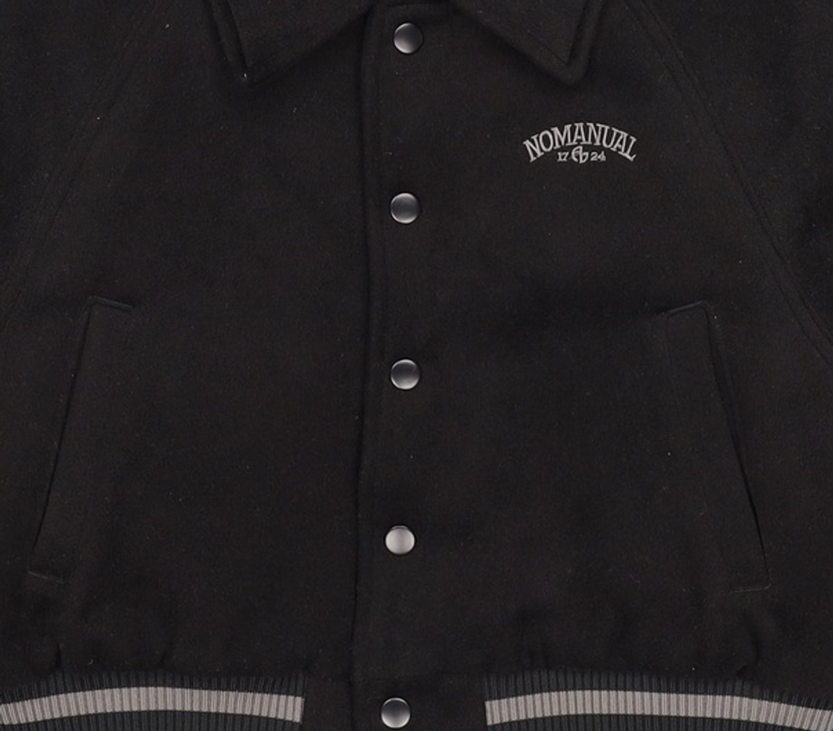 노매뉴얼(NOMANUAL) W.S VARSITY JACKET S