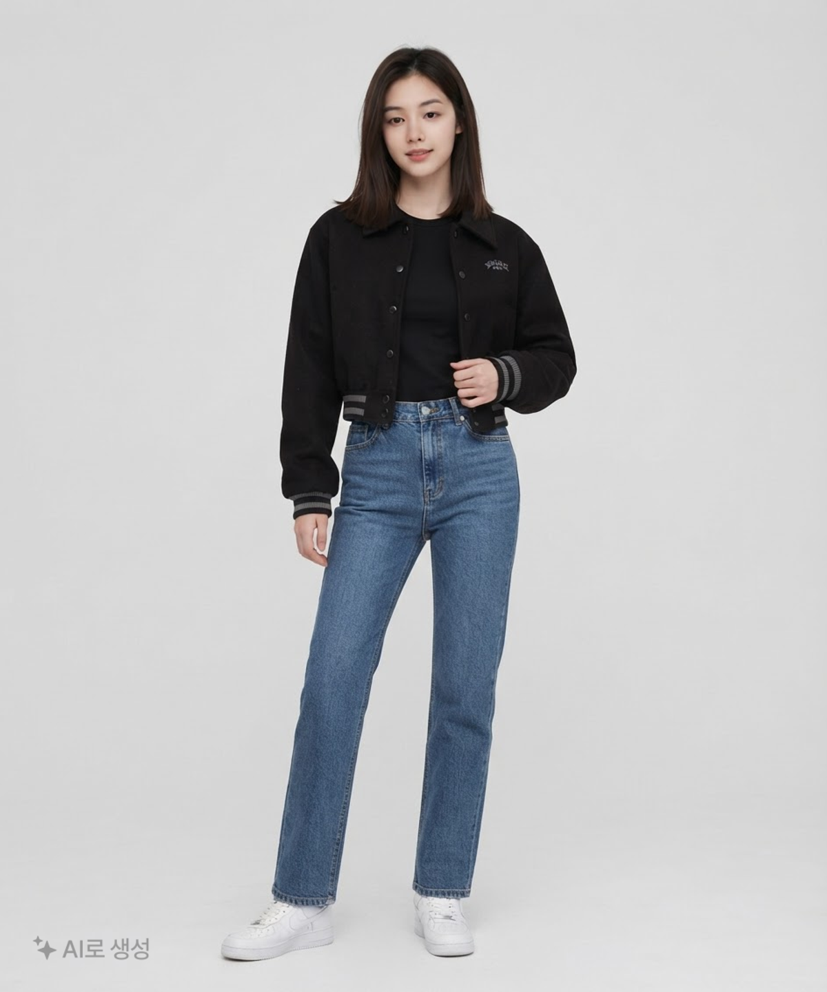 노매뉴얼(NOMANUAL) W.S VARSITY JACKET S