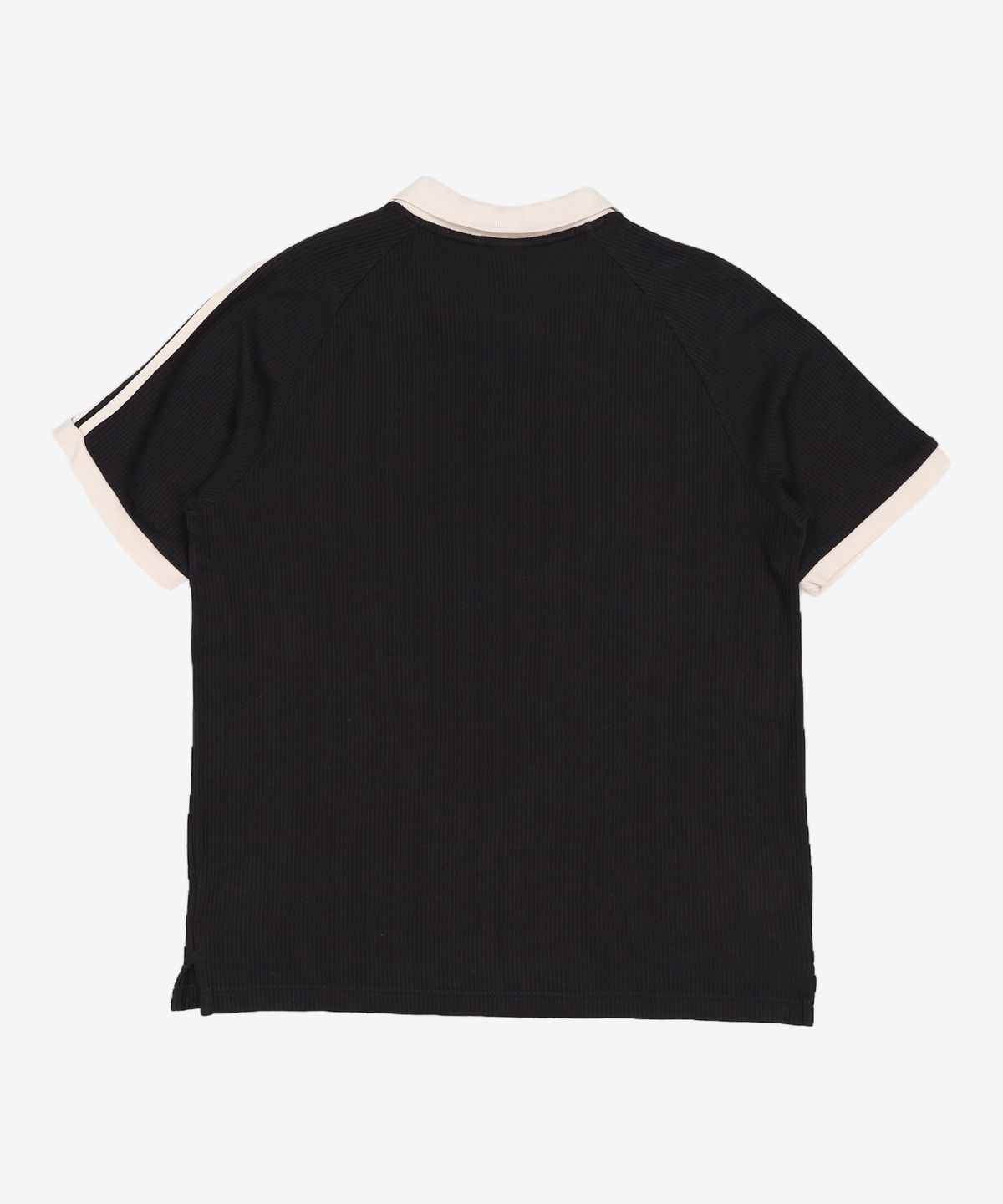 아디다스(ADIDAS) 와플 반팔 폴로 셔츠 - 블랙 / JV9266 XL