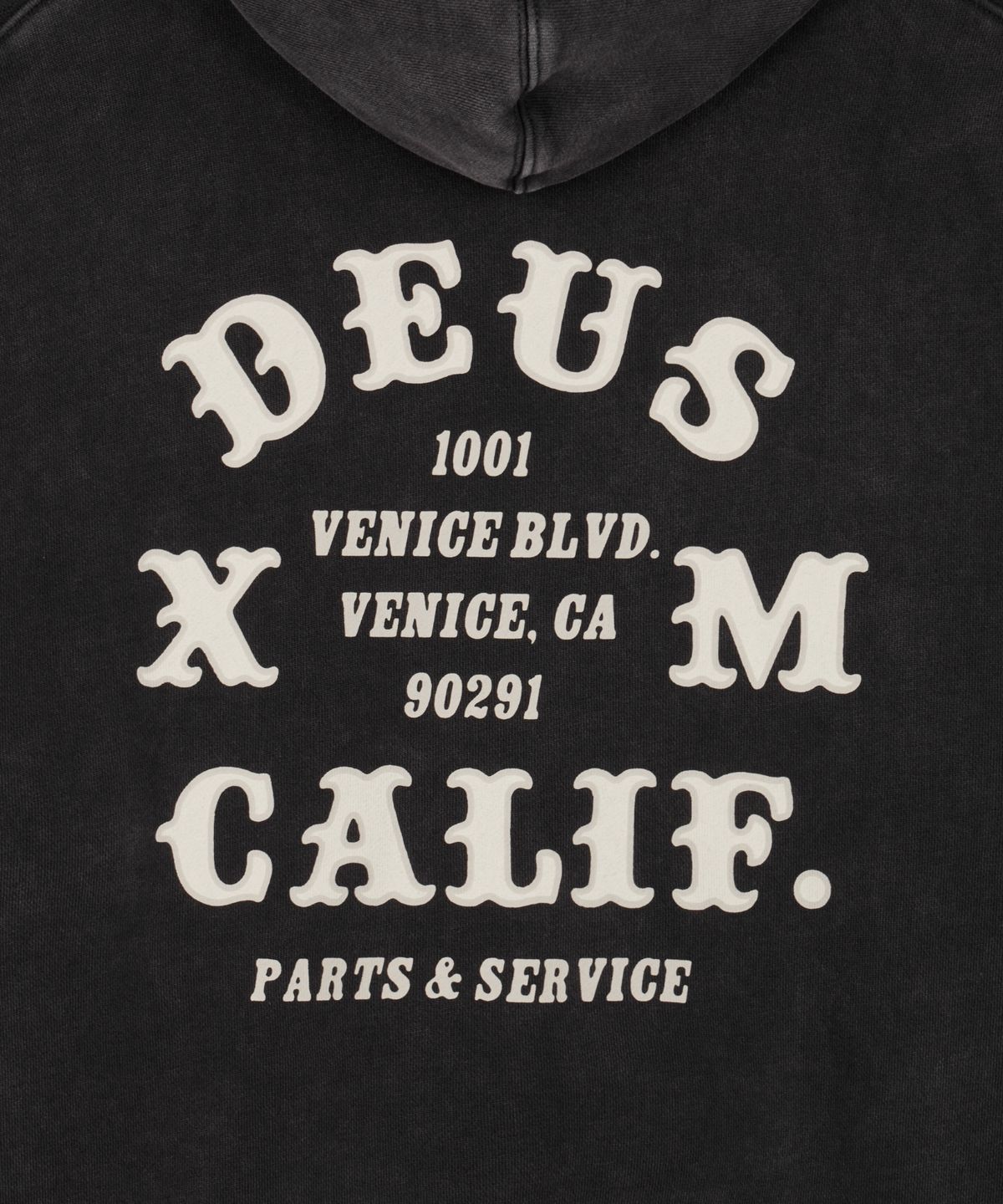 데우스 엑스 마키나(DEUS EX MACHINA) Quick Strike Hoodie_Black